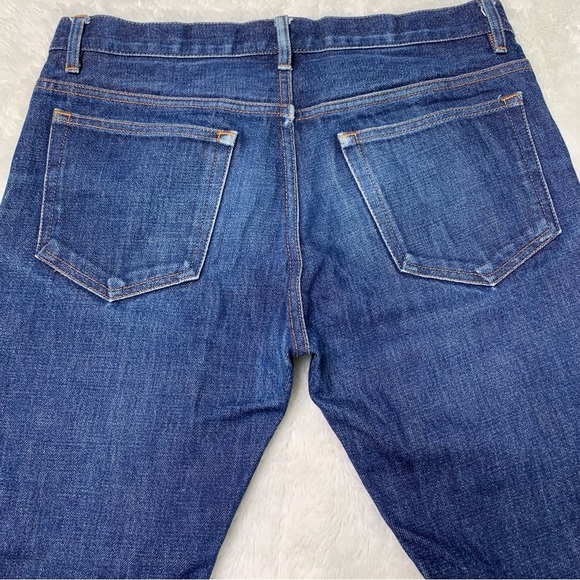 A.P.C. Women's Blue 100% Cotton Straight Denim Jeans Size 30 x 30.5” - Picture 5 of 15